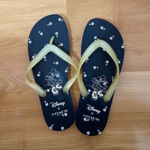 Coach flip flops
